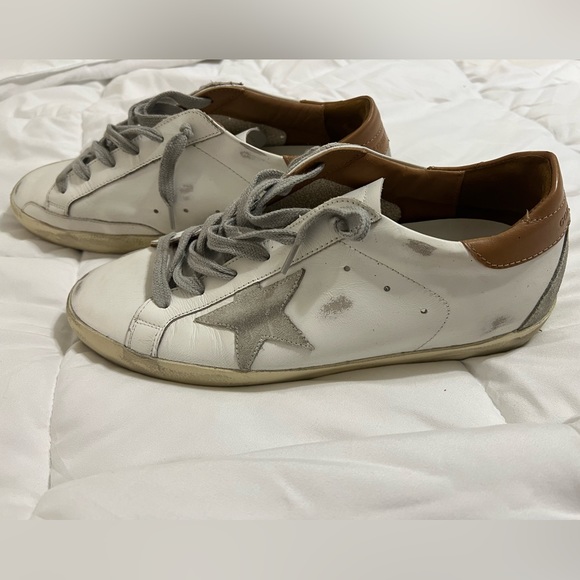 Golden Goose Superstar Bicolor Leather Low Top Sneakers - Picture 4 of 6